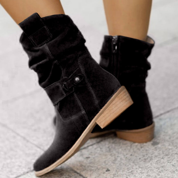 Celine™ Women's Suede Boots